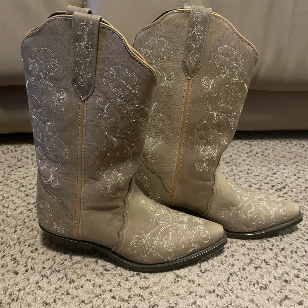 Cowboy Boots Light Brown